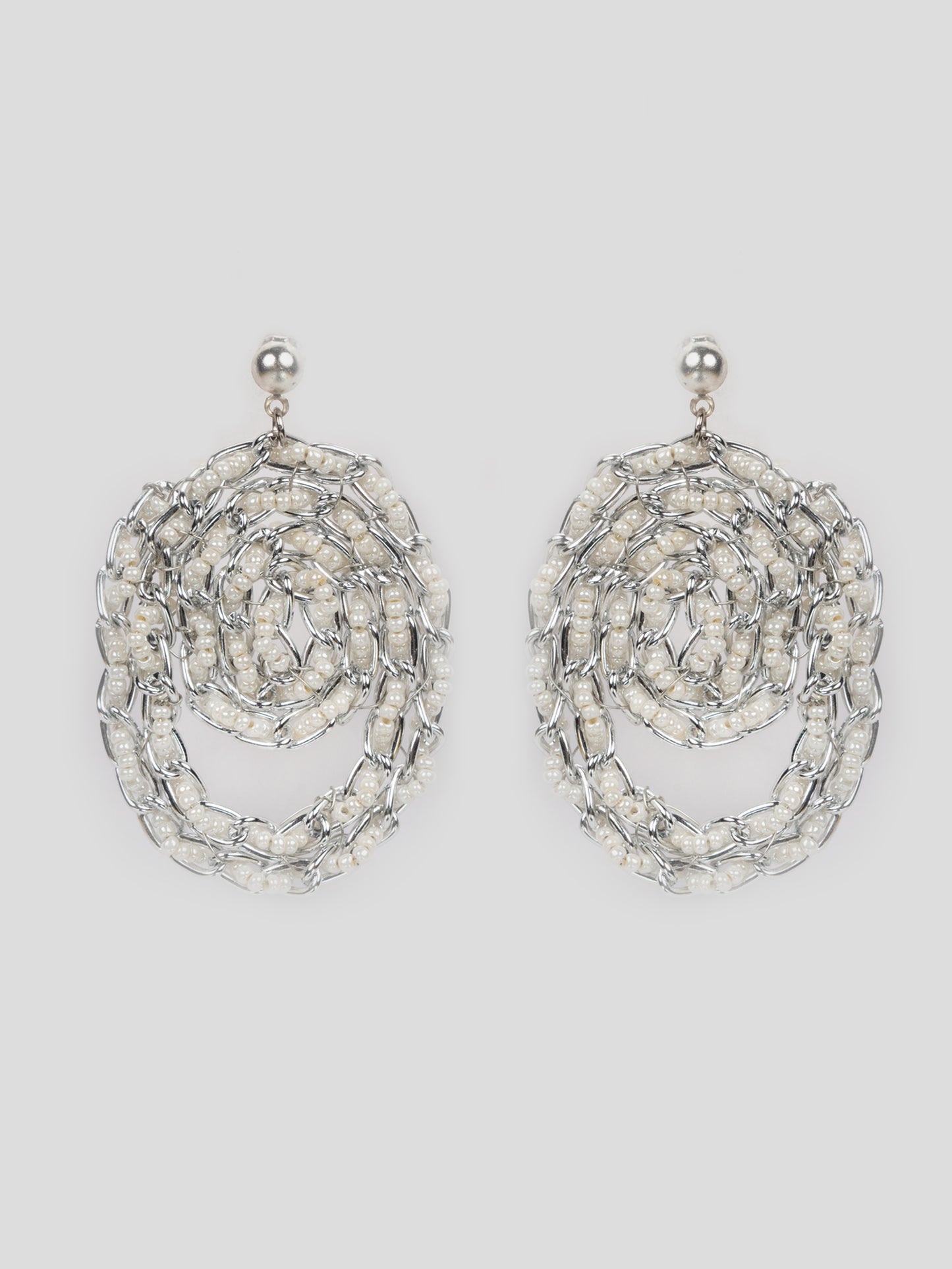 Spiral Cascade Earrings