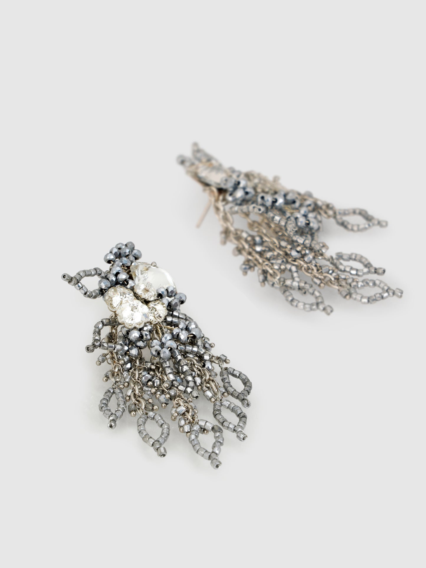 Tweedia Grey Earrings