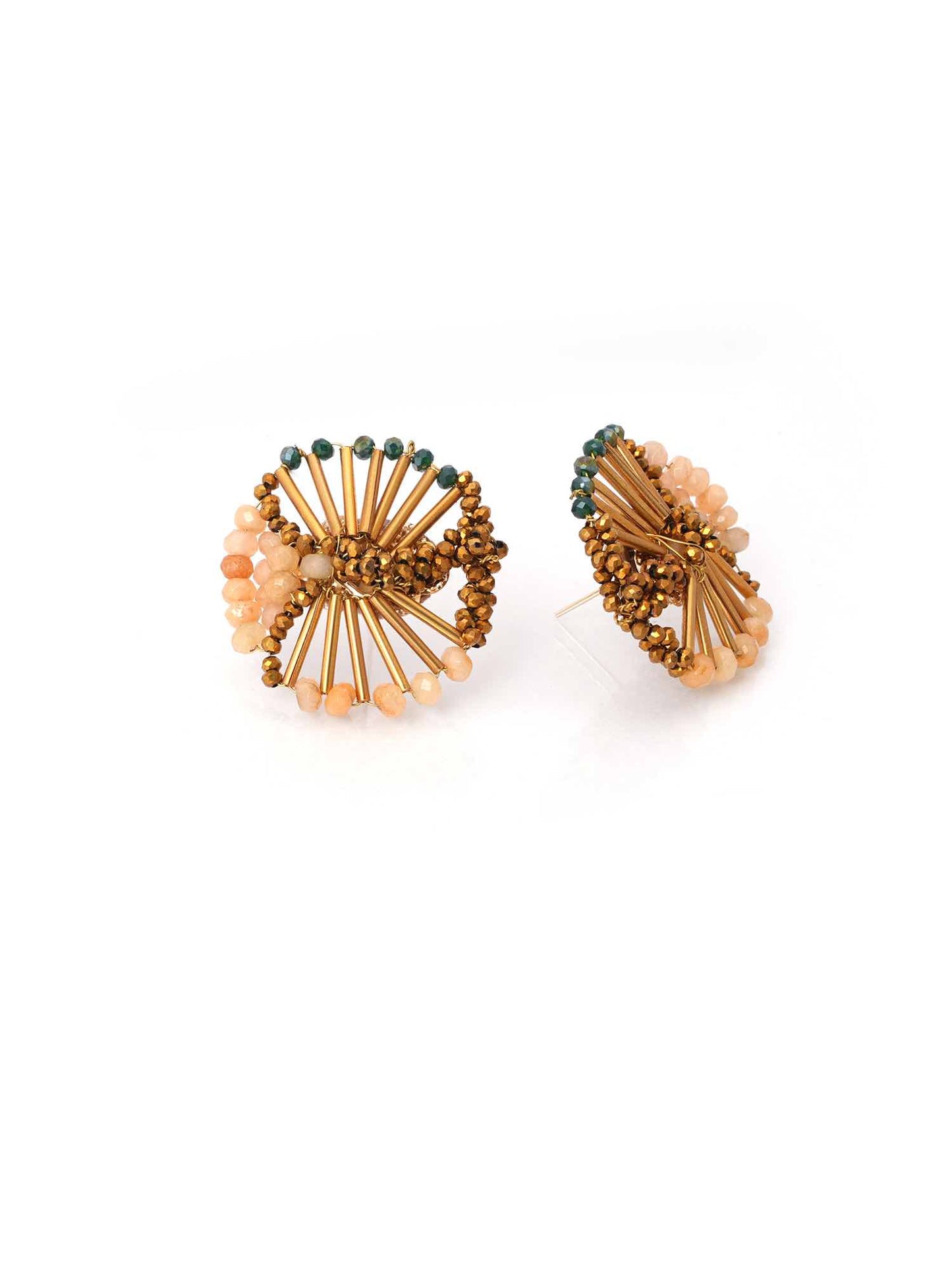Wisteria Studs - Gold