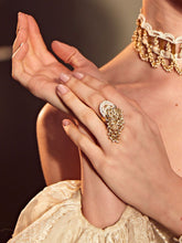 FRILANA WHITE RING - House of Doro