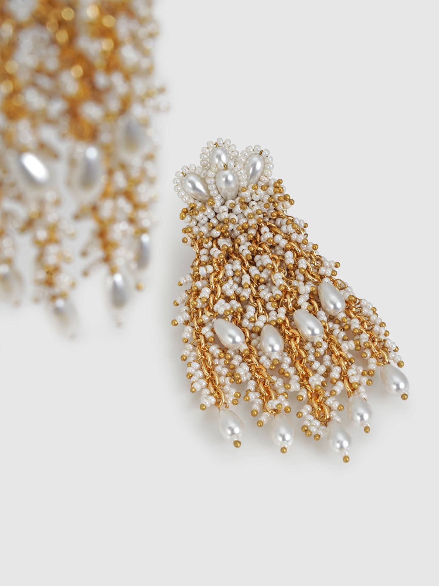 Pearlized Elegance Earrings