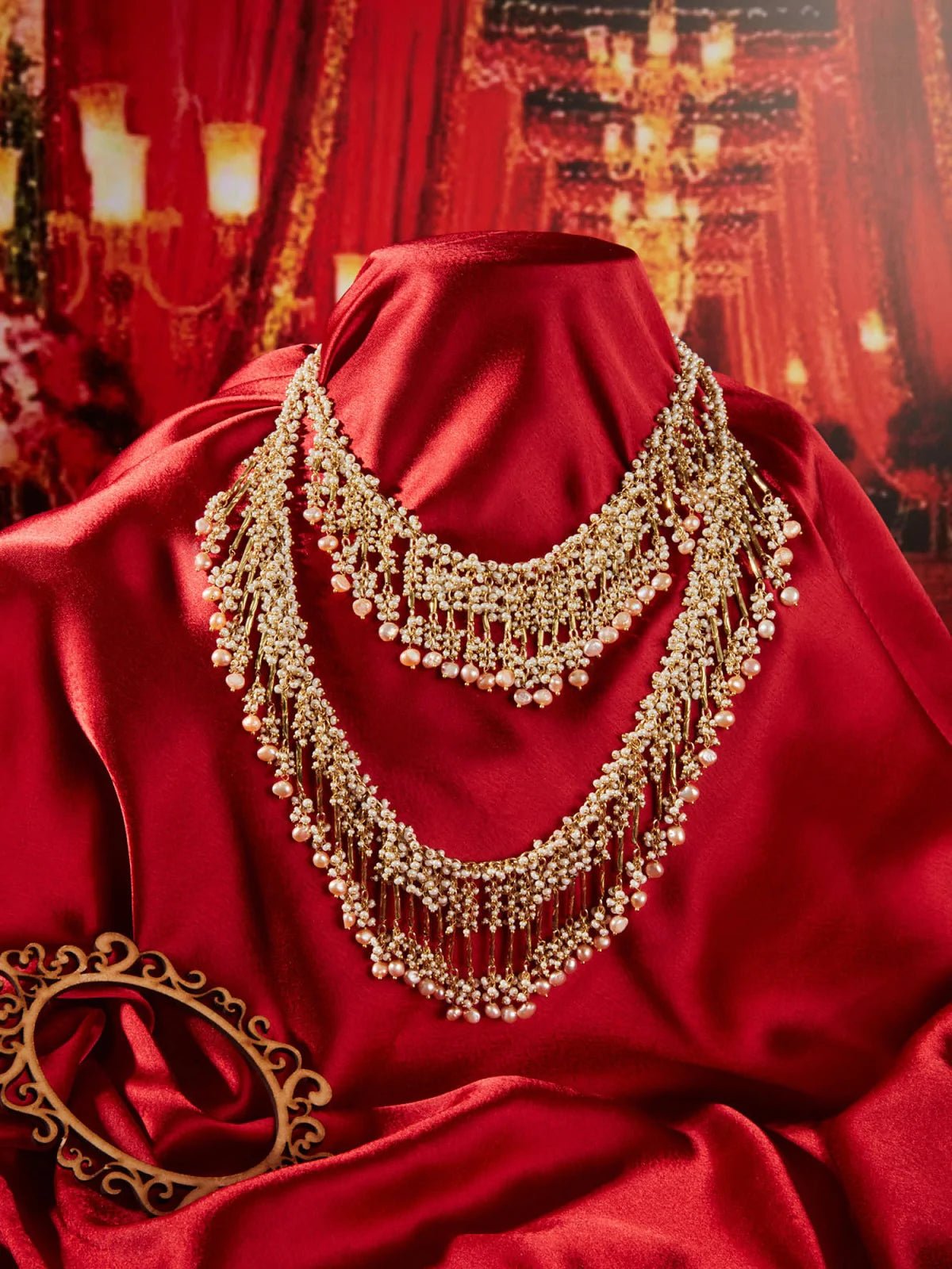 NAESHA PEACH CHOKER - House of Doro