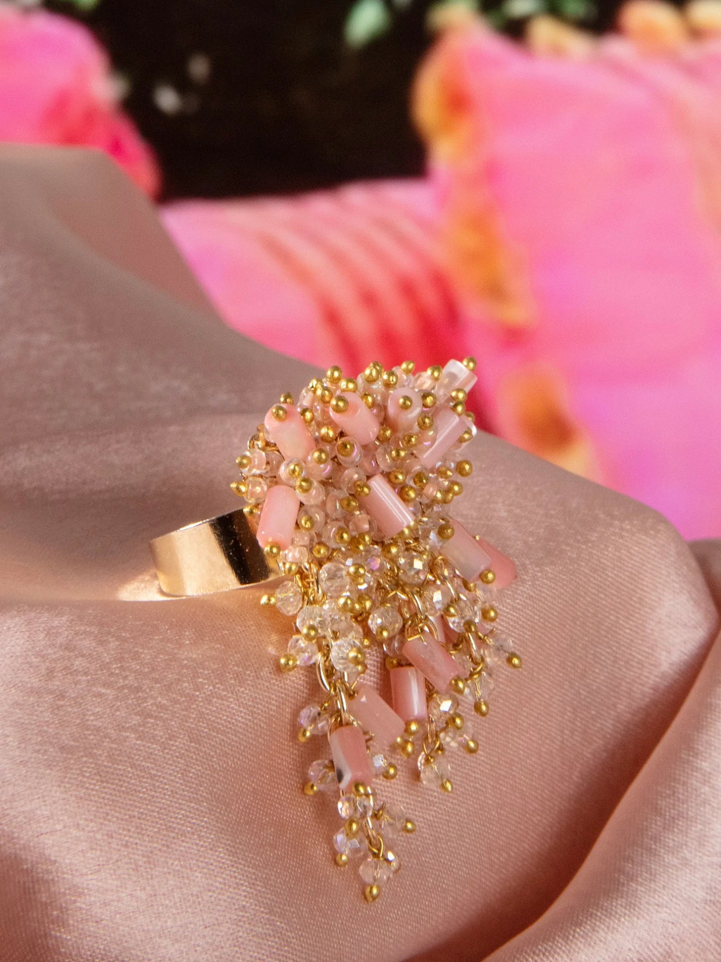 KEANNA TASSEL RING - House of Doro