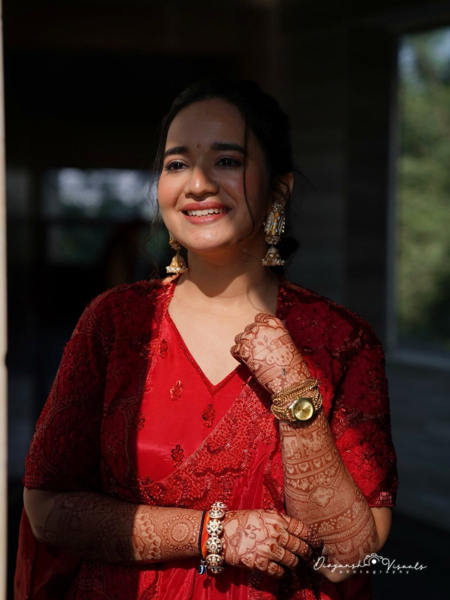URVASHIS Customised Kundan Statement Jhumka Earrings FOR POOJA