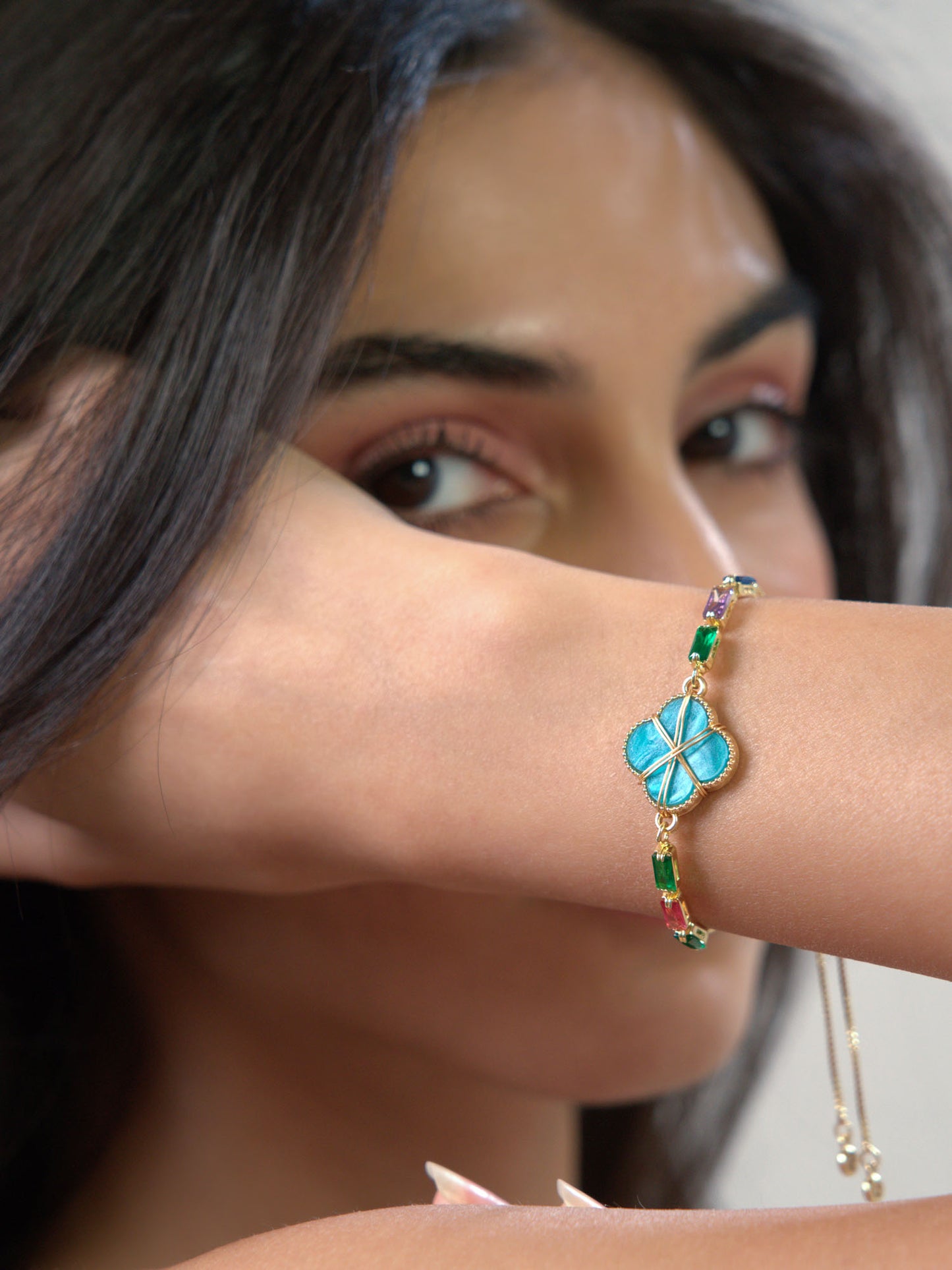 Clover Dainty Bracelet