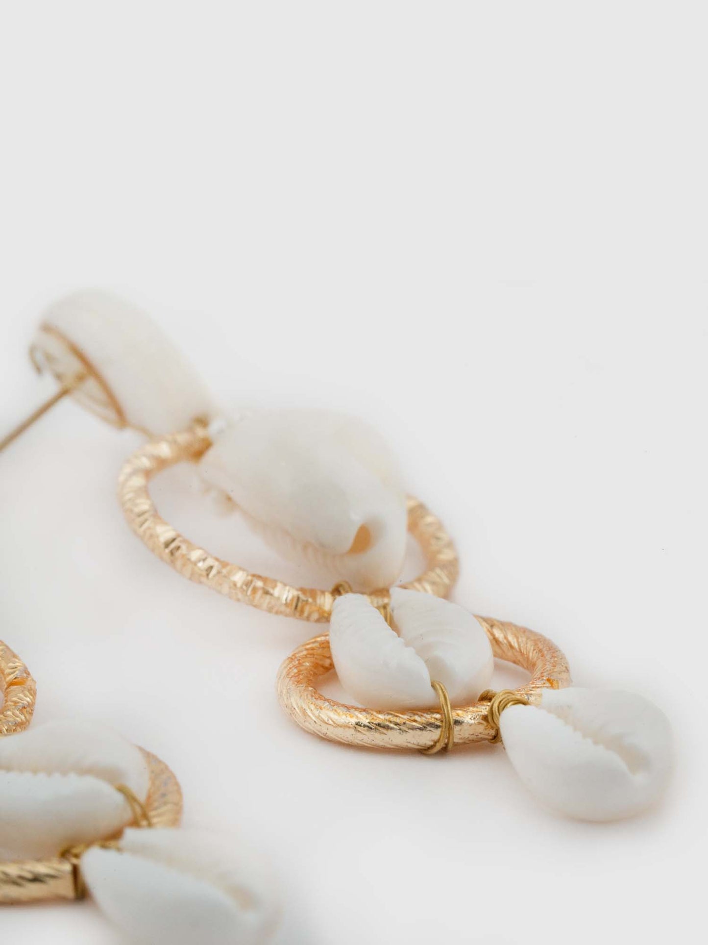 Shell Swirl Earrings