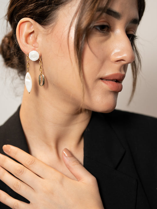 Pearlescent Radiance Earrings