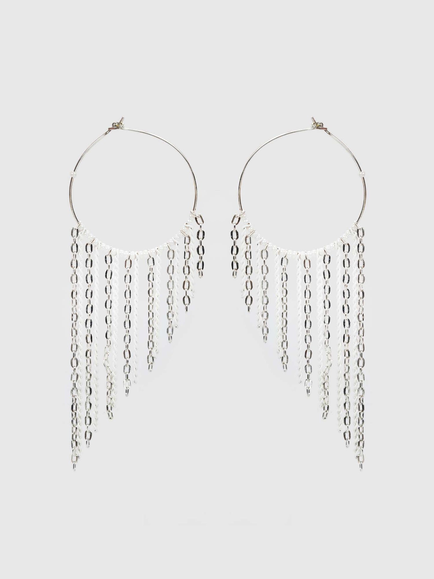 Silver Luminance Earrings