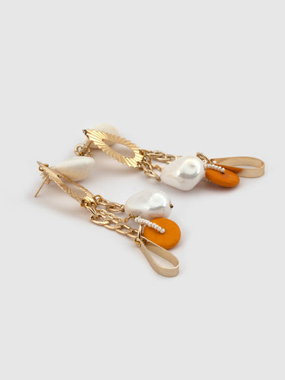 Honeyed Stones Earrings