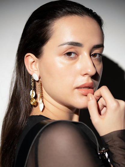 Regal Blanc Earrings