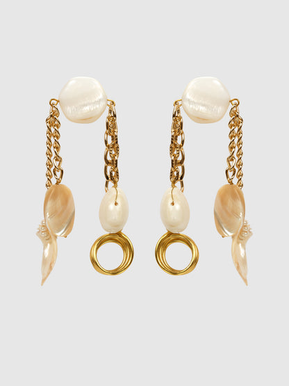 Regal Blanc Earrings