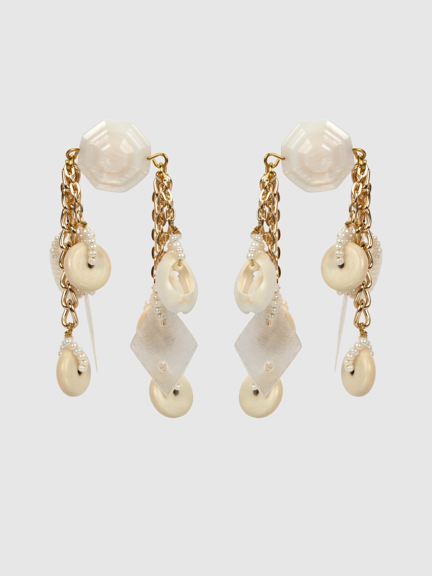 Ivory Gleam Earrings