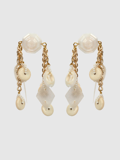 Ivory Gleam Earrings