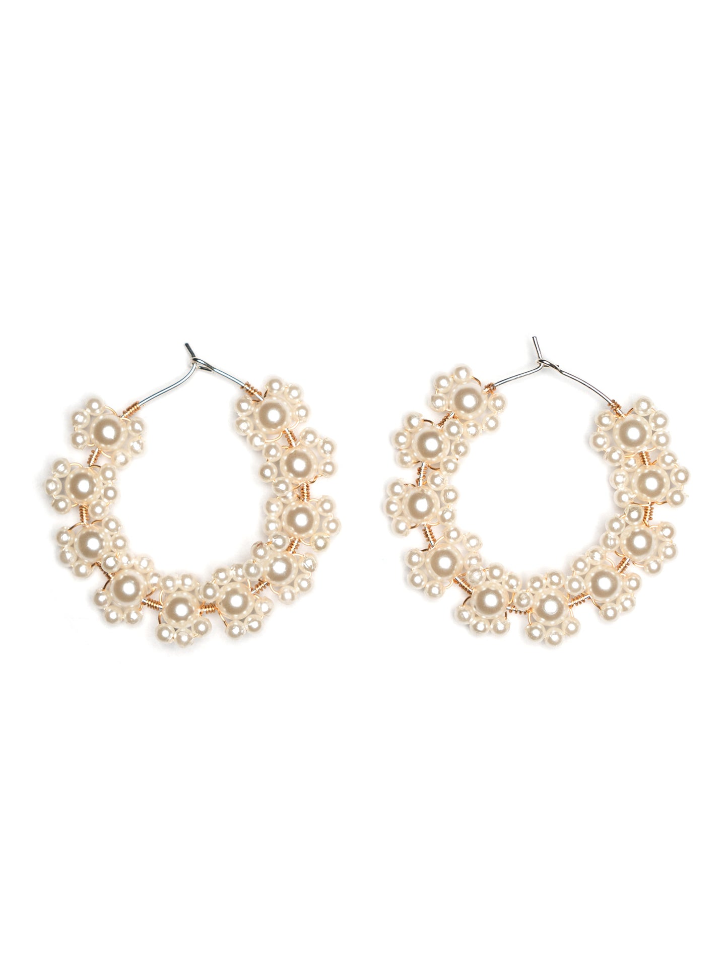 Willow Pearl Hoops
