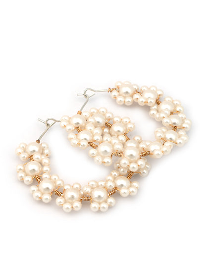 Willow Pearl Hoops