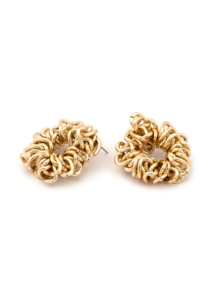 Quinn Gold Studs