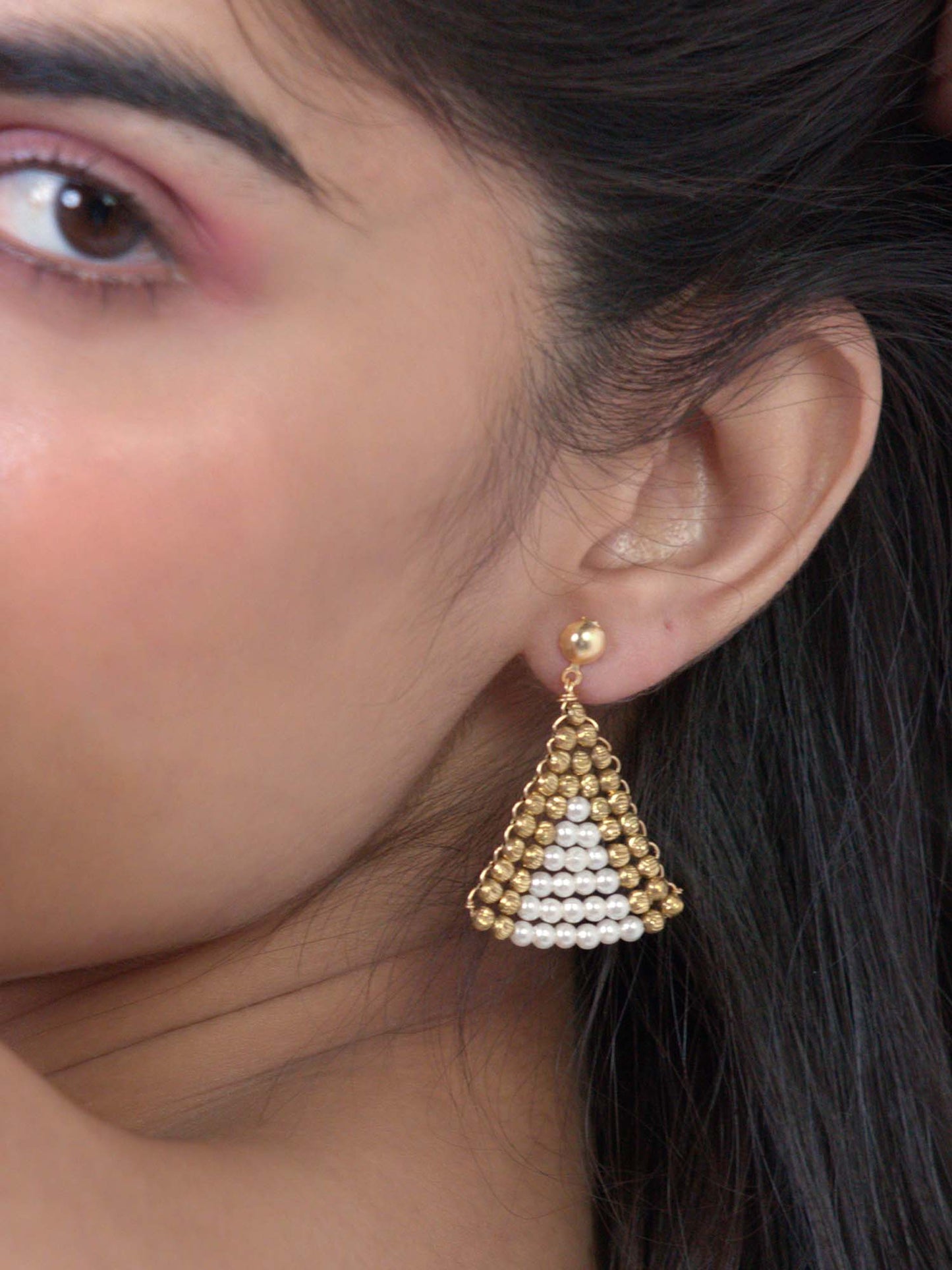 Pyramid Earrings