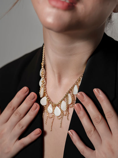 Electic Cascade Necklace