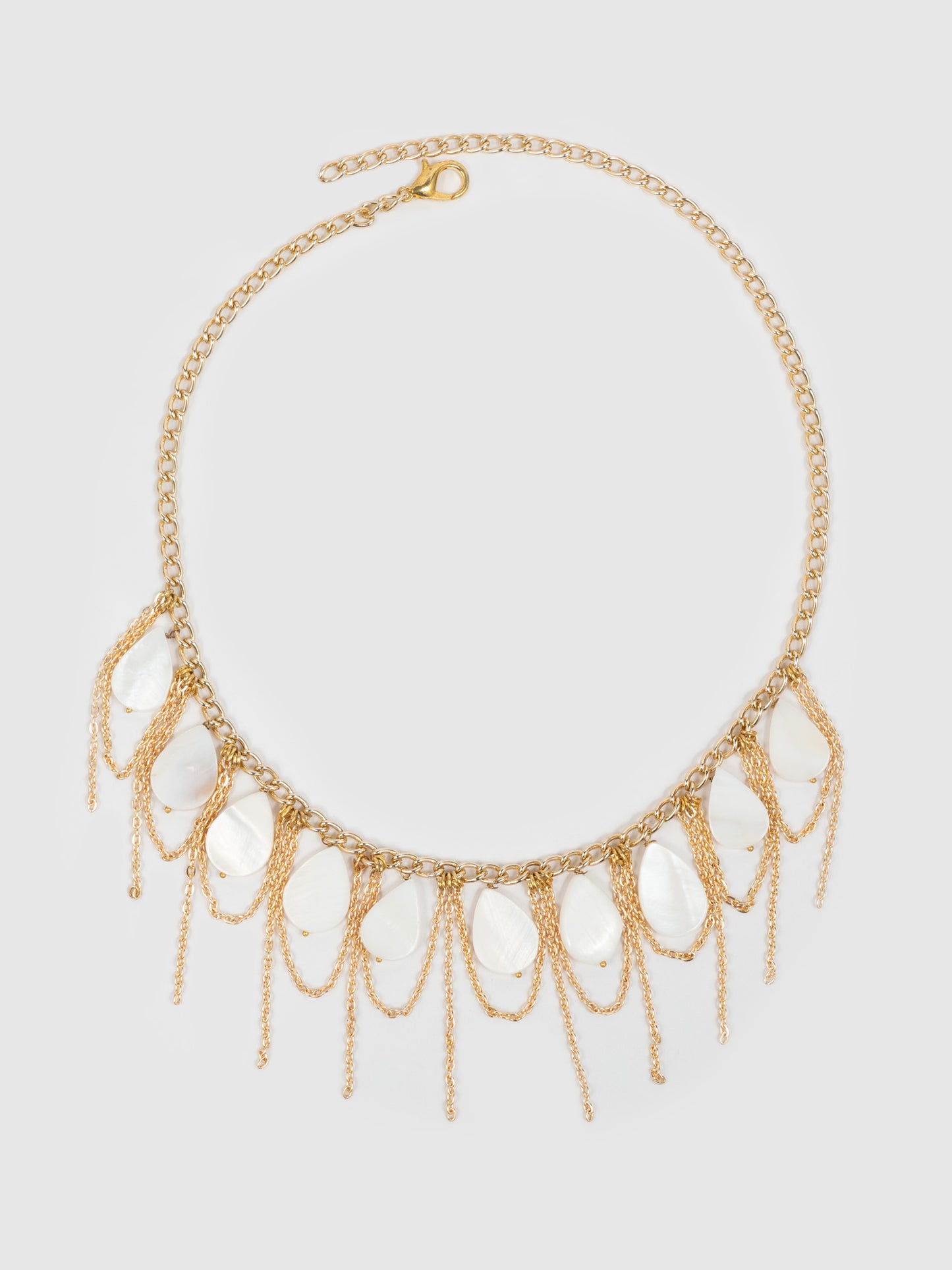 Electic Cascade Necklace