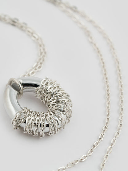 Silver Tranquality Necklace