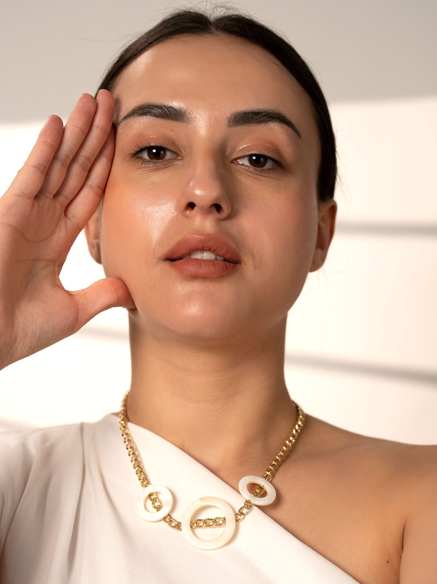 Trinity Lustre Necklace