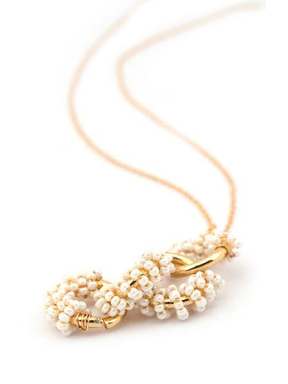 Link White Necklace
