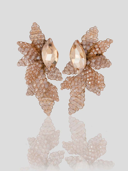 Lace Camellia Studs