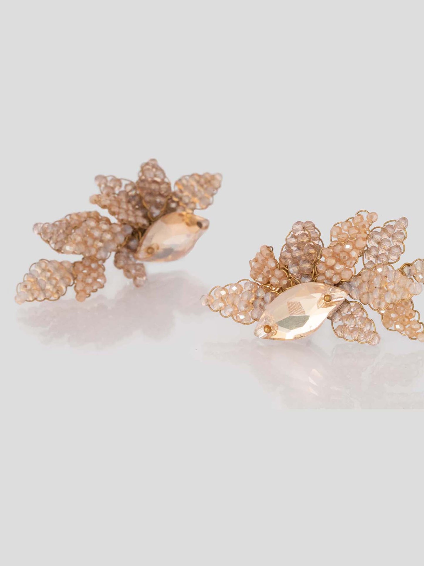 Lace Camellia Studs
