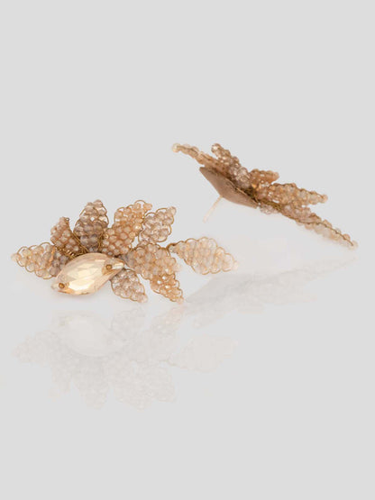 Lace Camellia Studs