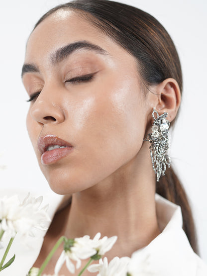 Tweedia Grey Earrings