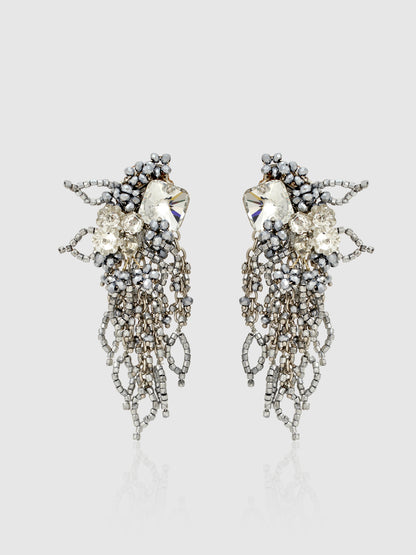 Tweedia Grey Earrings