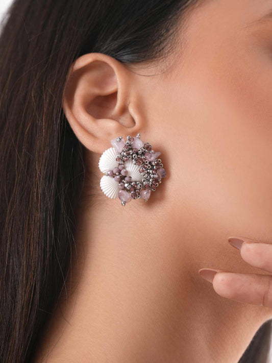 Taiga Lavender Studs