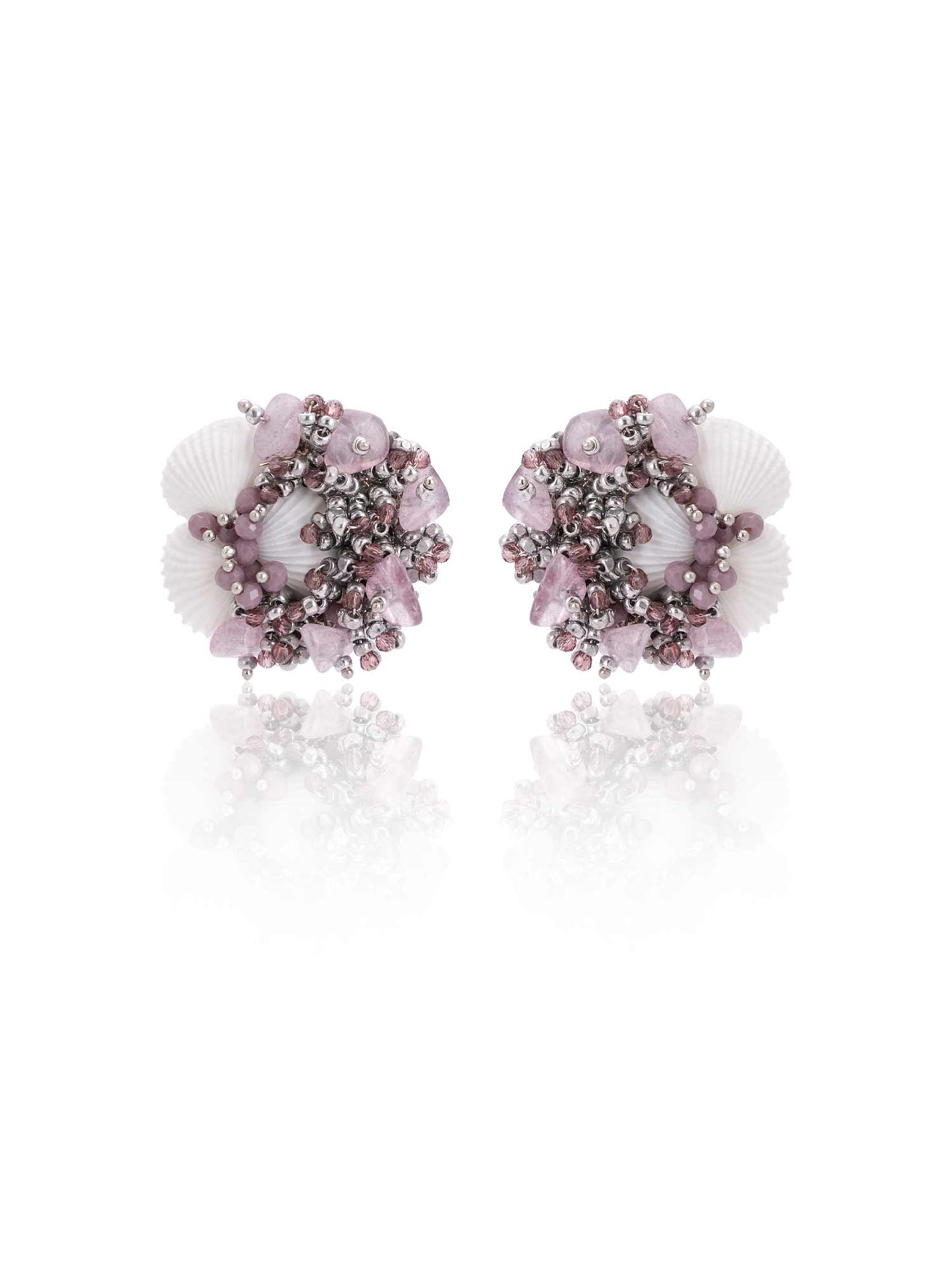 Taiga Lavender Studs