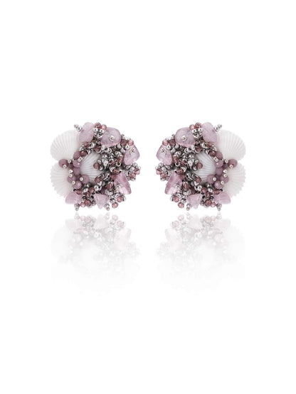 Taiga Lavender Studs