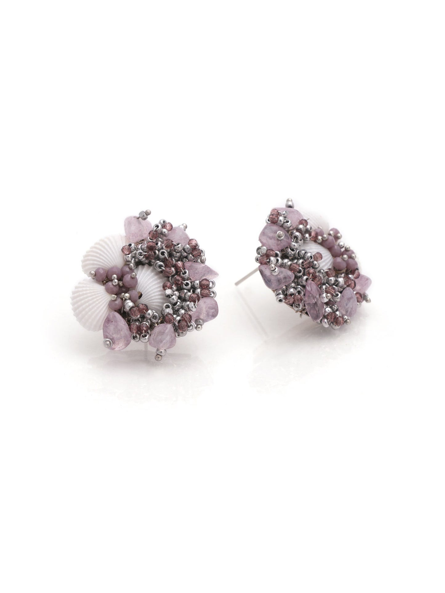 Taiga Lavender Studs