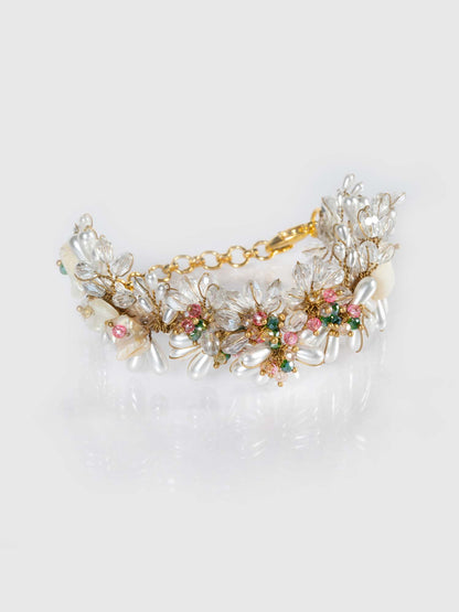 Azaleas White Bracelet