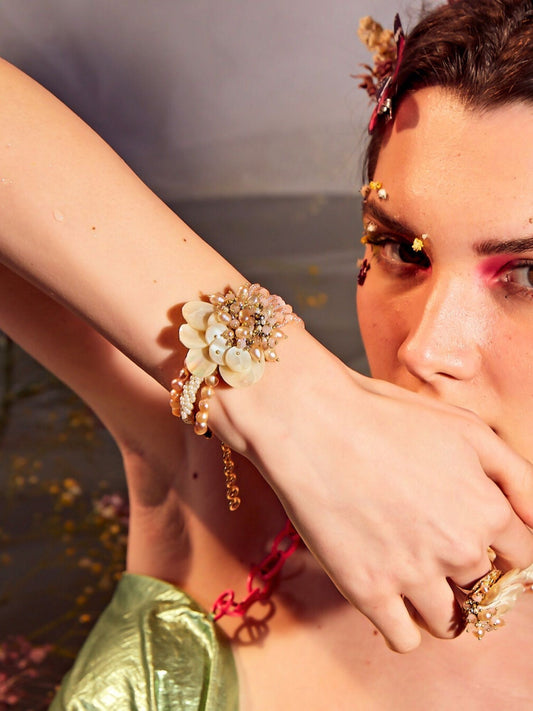 ELUNA PINK BRACELET - House of Doro