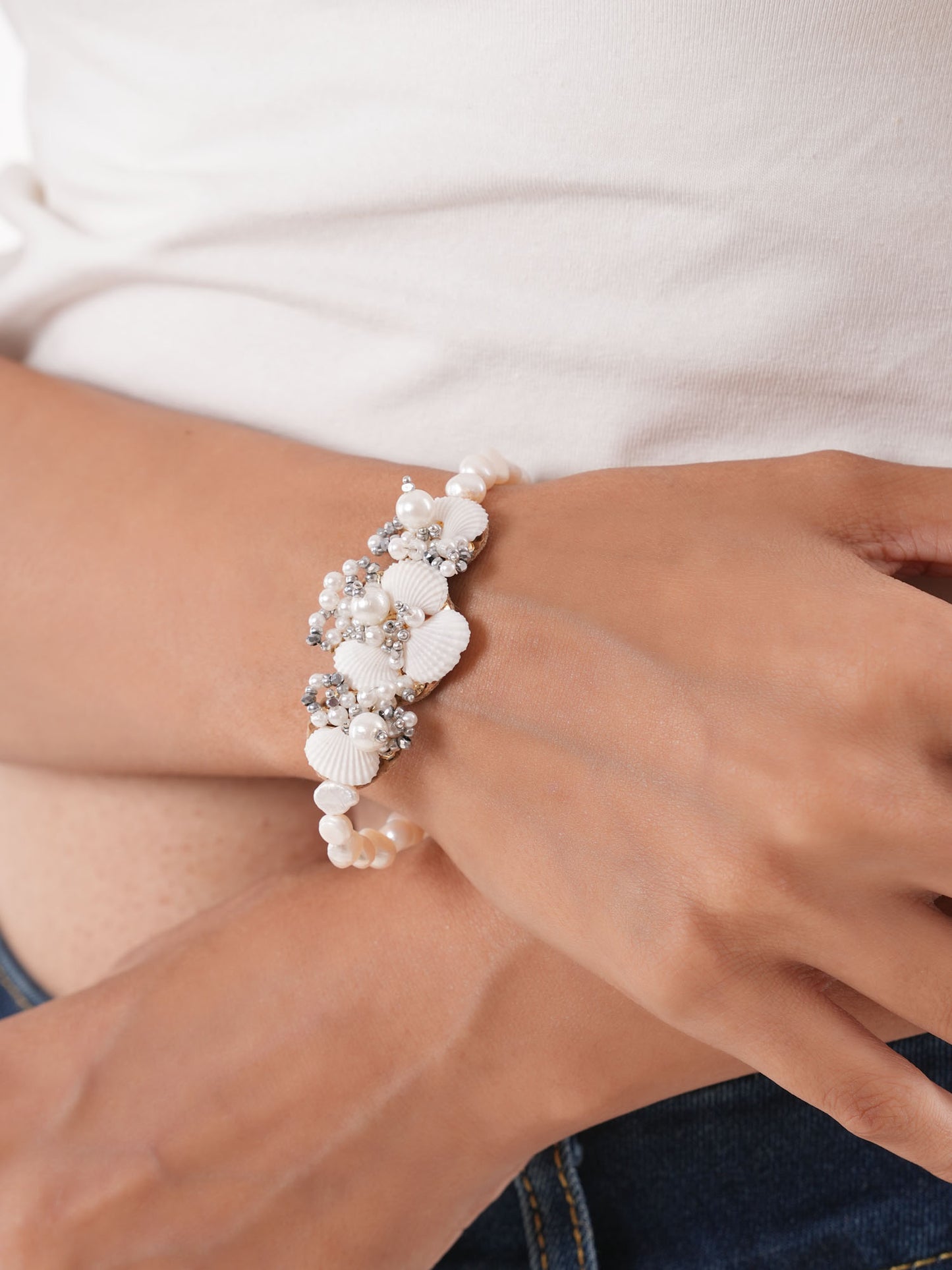 Veron Bracelet  White