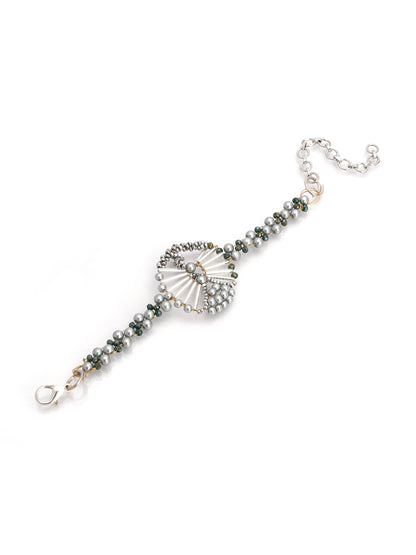 Wisteria Bracelet  Grey