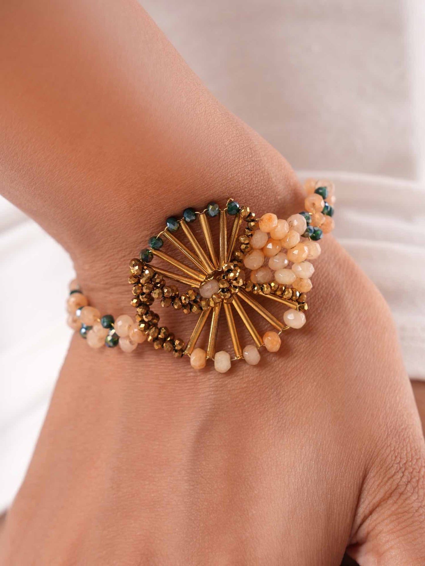 Wisteria Bracelet  Gold