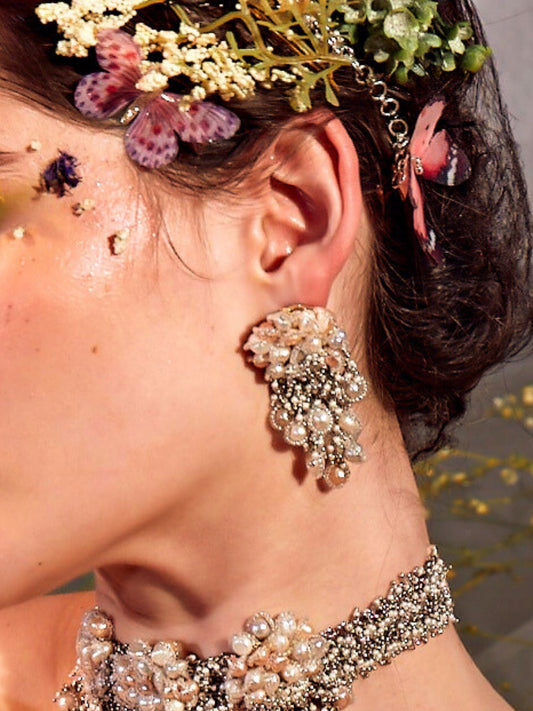 BLISSIA MULTI-COLOURED STUDS - House of Doro