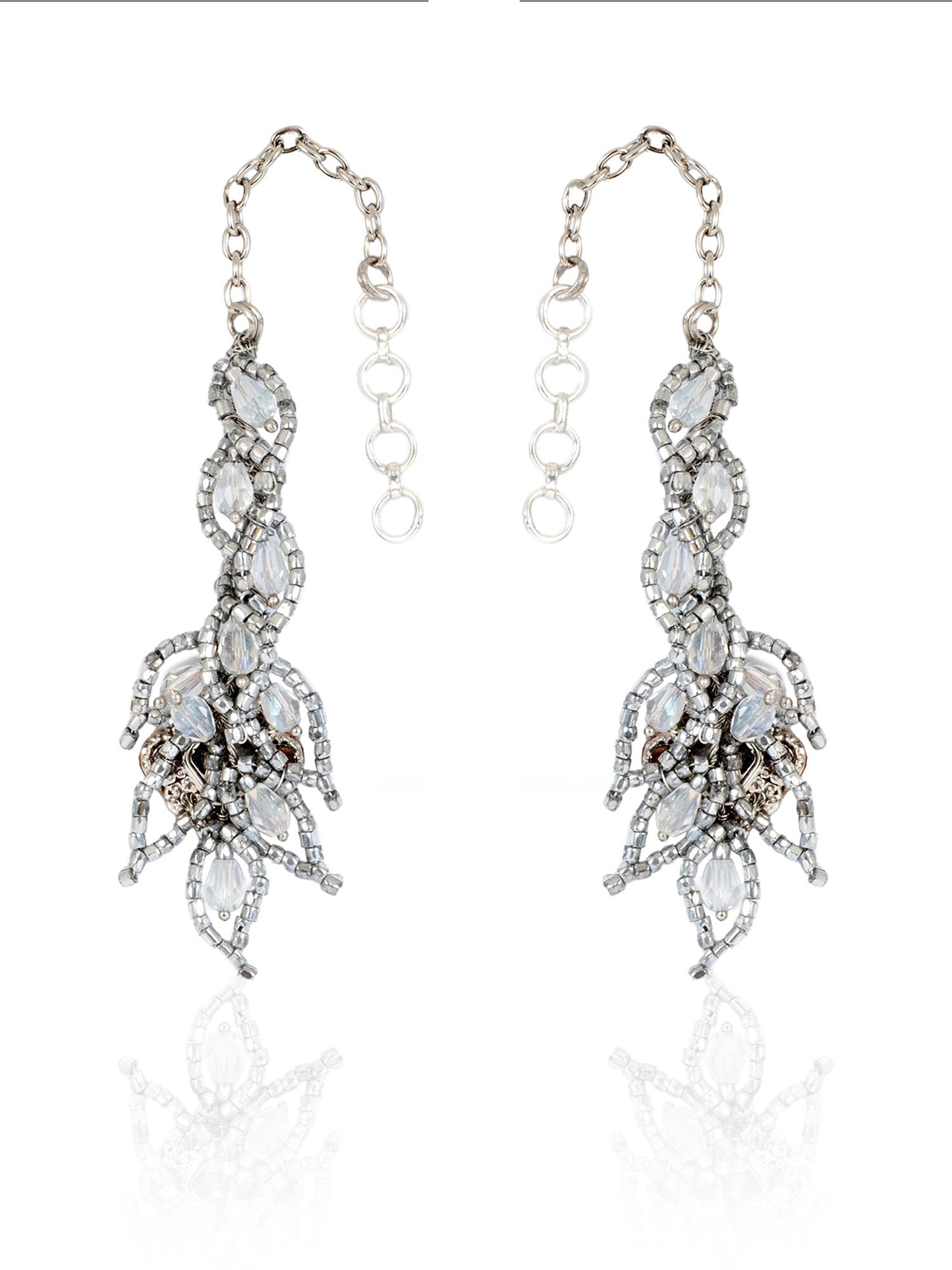 Grey Twilight Earrings