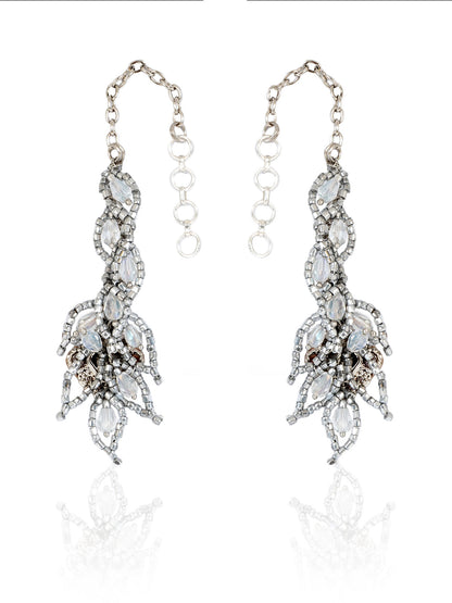 Grey Twilight Earrings