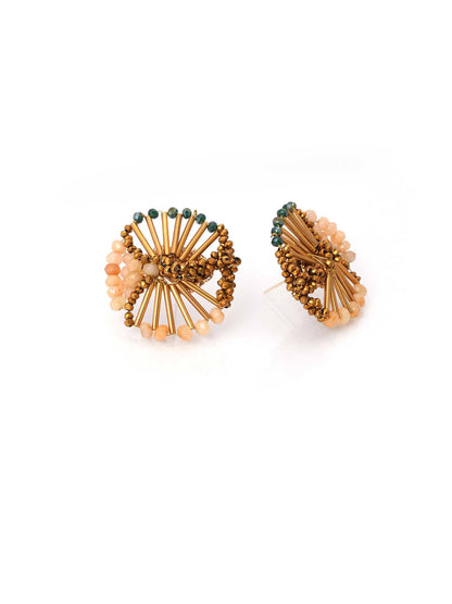Wisteria Studs - Gold