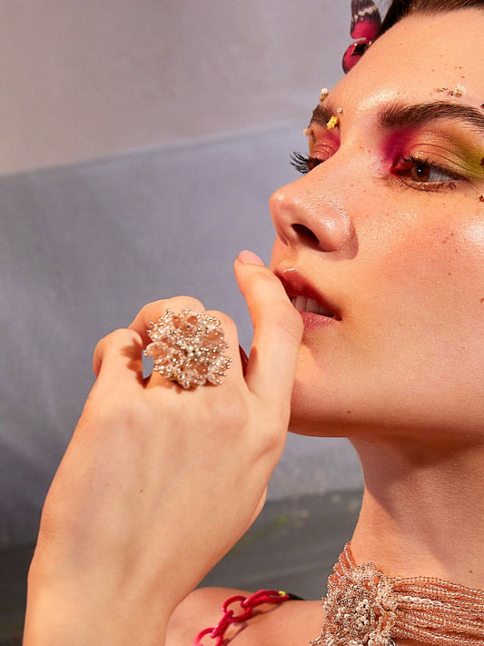 ASTRA ROSE GOLD RING - House of Doro