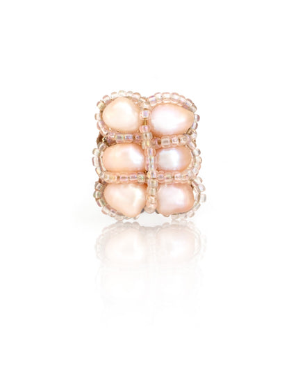 Gladiolus Bloom Finger Ring