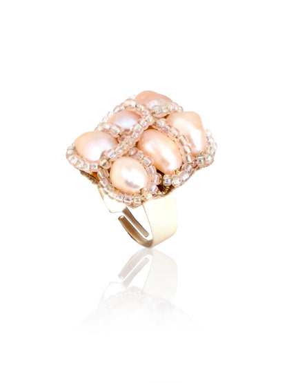 Gladiolus Bloom Finger Ring