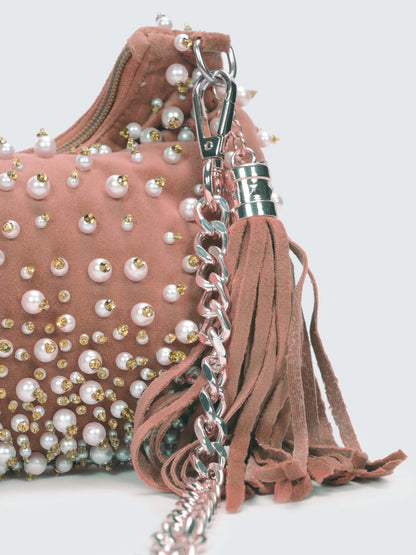 Rhapsody Peach Pearl Bag