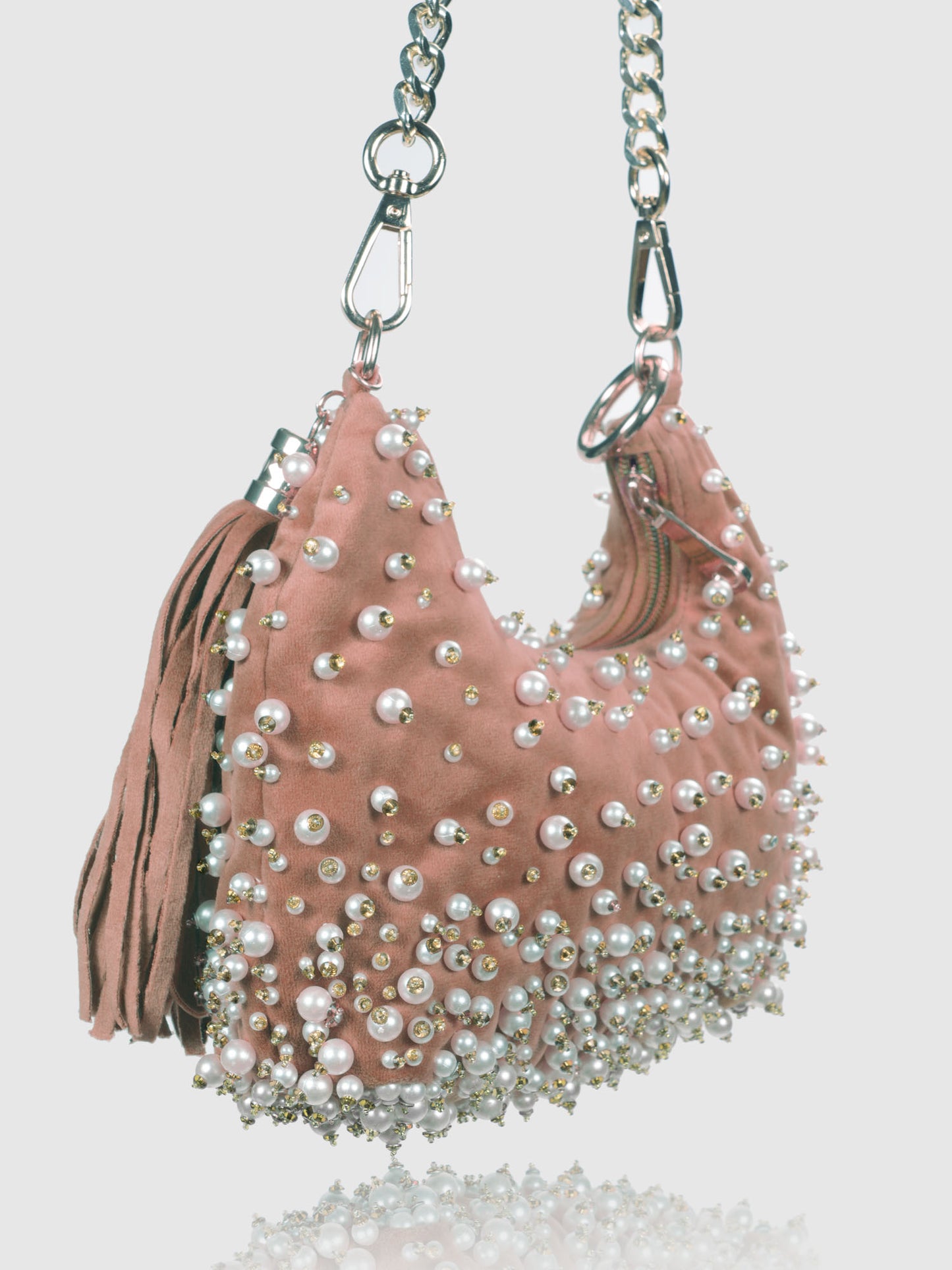 Rhapsody Peach Pearl Bag
