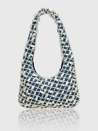 Bougette Denim Hobo - Blue